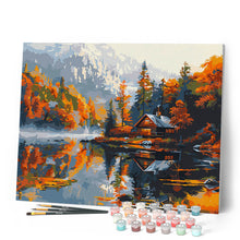 Charger l'image dans la galerie, Cabane au bord du Lac en Automne