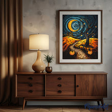 Charger l'image dans la galerie, Sentier effrayant au clair de Lune