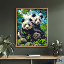Charger l'image dans la galerie, Jumeaux Pandas Géants