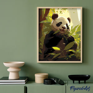Panda Grignotant