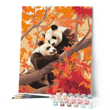 Charger l'image dans la galerie, Jumeaux Pandas en Automne