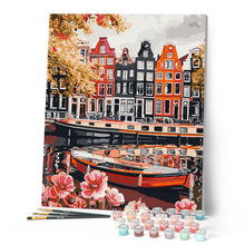 Charger l'image dans la galerie, Vue du Canal à Amsterdam