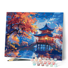 Charger l'image dans la galerie, Pagode par une Nuit d’Automne