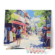 Charger l'image dans la galerie, Matin dans un Quartier Japonais