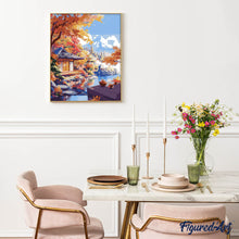 Charger l'image dans la galerie, Maison de Thé d’Automne au Bord du Lac