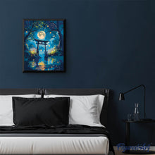 Charger l'image dans la galerie, Torii au Clair de Lune et Lucioles