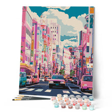 Charger l'image dans la galerie, Rue Animée du Japon