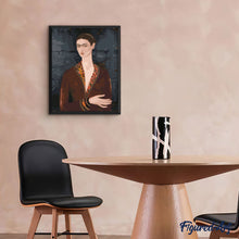 Charger l&#39;image dans la galerie, Frida - Autoportrait en robe de velours