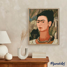 Charger l&#39;image dans la galerie, Frida - Autoportrait au singe 1938