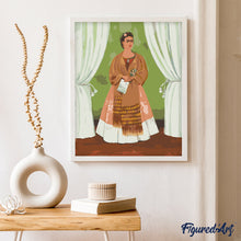 Charger l&#39;image dans la galerie, Frida - Autoportrait dédié à Léon Trotsky