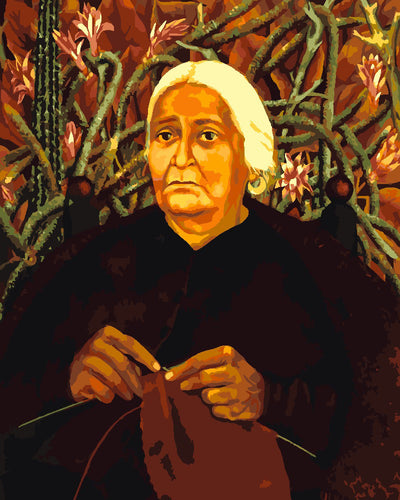 Peinture par numéros Figured'Art Frida - Portrait de Doña Rosita Morillo