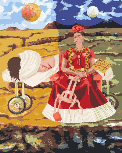 Peinture par numéros Figured'Art Frida - Arbre de l'espoir, reste ferme