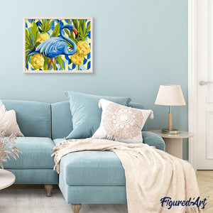 Flamant bleu