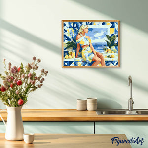 Femme aux citrons