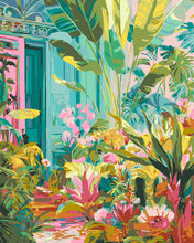 Charger l&#39;image dans la galerie, Peinture par numéros Figured&#39;Art Porte tropicale