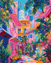 Charger l&#39;image dans la galerie, Peinture par numéros Figured&#39;Art Quartier coloré