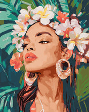 Charger l&#39;image dans la galerie, Peinture par numéros Figured&#39;Art Reine des îles