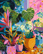 Charger l&#39;image dans la galerie, Peinture par numéros Figured&#39;Art Plantes d&#39;Intérieur dans un Coin