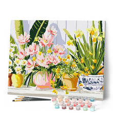 Charger l'image dans la galerie, Pots de fleurs pastel