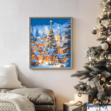 Charger l&#39;image dans la galerie, Village de Noël Étincelant