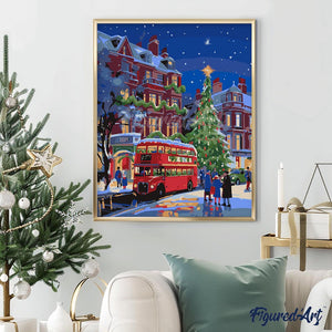 Rue de Noël à Londres