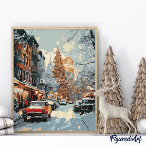 Rue d'Hiver à New York