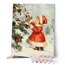 Charger l'image dans la galerie, Mignonne petite Fille de Noël