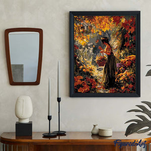Fée du jardin d'automne