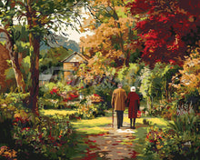 Charger l&#39;image dans la galerie, Peinture par numéros Figured&#39;Art Amour éternel en automne