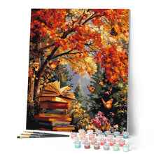 Charger l'image dans la galerie, Lecture d'automne et papillons
