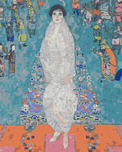 Charger l'image dans la galerie, Peinture par numéros Figured'Art Portrait d’Elisabeth Lederer - Klimt