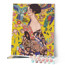 Charger l'image dans la galerie, La Femme à l’éventail - Klimt