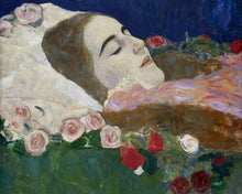 Charger l'image dans la galerie, Peinture par numéros Figured'Art Ria Munk sur son lit de mort - Klimt