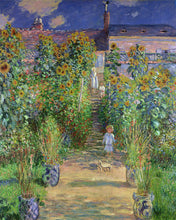 Charger l'image dans la galerie, Peinture par numéros Figured'Art Le Jardin de l’artiste à Vétheuil - Monet