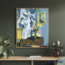 Charger l'image dans la galerie, Torso en plâtre avec bouquet de fleurs - Matisse