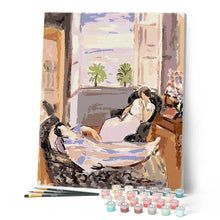 Charger l'image dans la galerie, Intérieur avec deux figures, fenêtre ouverte - Matisse