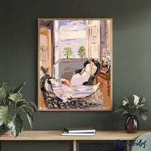 Charger l'image dans la galerie, Intérieur avec deux figures, fenêtre ouverte - Matisse