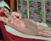 Charger l'image dans la galerie, Peinture par numéros Figured'Art Nu sur la chaise longue - Matisse