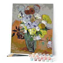 Charger l'image dans la galerie, Nature morte : vase avec roses et anémones - Van Gogh