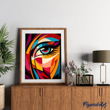 Charger l'image dans la galerie, Œil Abstrait Éclatant