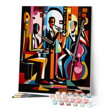 Charger l'image dans la galerie, Groupe de Jazz Abstrait Éclatant