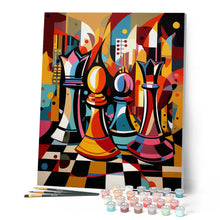 Charger l'image dans la galerie, Échiquier Abstrait Éclatant
