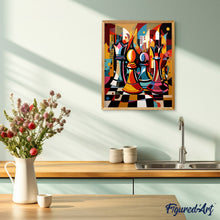 Charger l'image dans la galerie, Échiquier Abstrait Éclatant