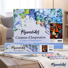 Charger l'image dans la galerie, Tigre 3 Abstrait Éclatant