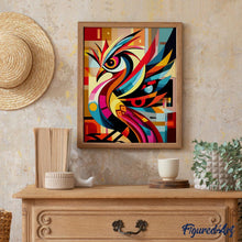 Charger l'image dans la galerie, Oiseau Abstrait Éclatant