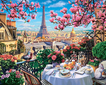 Charger l'image dans la galerie, Peinture par numéros Figured'Art Matin de printemps à Paris