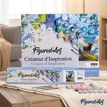 Charger l'image dans la galerie, Vache Highland vue alpine