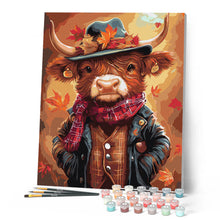 Charger l'image dans la galerie, Vache Highland style vintage