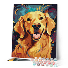 Charger l'image dans la galerie, Golden Retriever joyeux