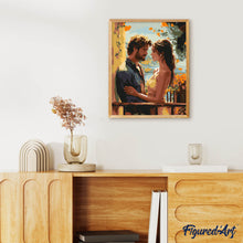Charger l'image dans la galerie, Couple romantique en bord de mer